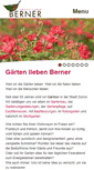 Mobile Screenshot of bernergartenbau.ch